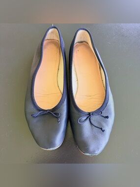 J.Crew Navy Ballet Flats